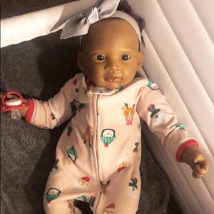 African American reborn doll